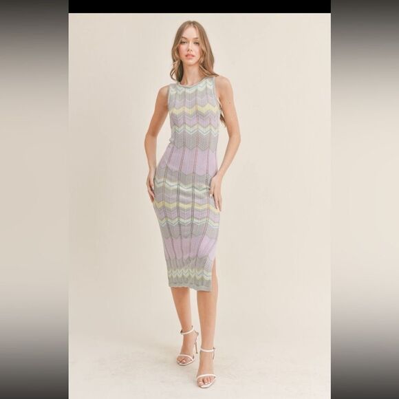 mable Dresses & Skirts - Mable . knitted dresses, sleeveless and mid-calf. New Boutique